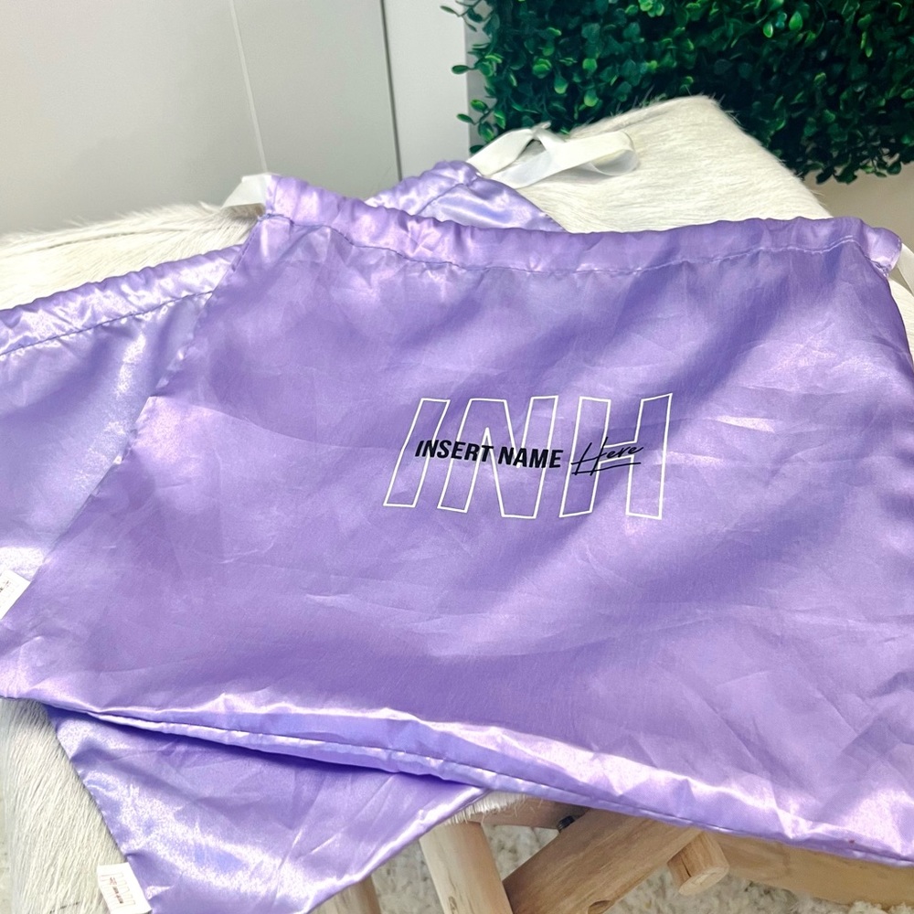 InsertNameHere Hair Extensions Storage Drawstring Bags